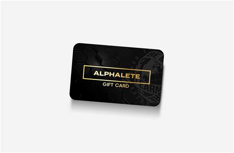 alphalete gift card.